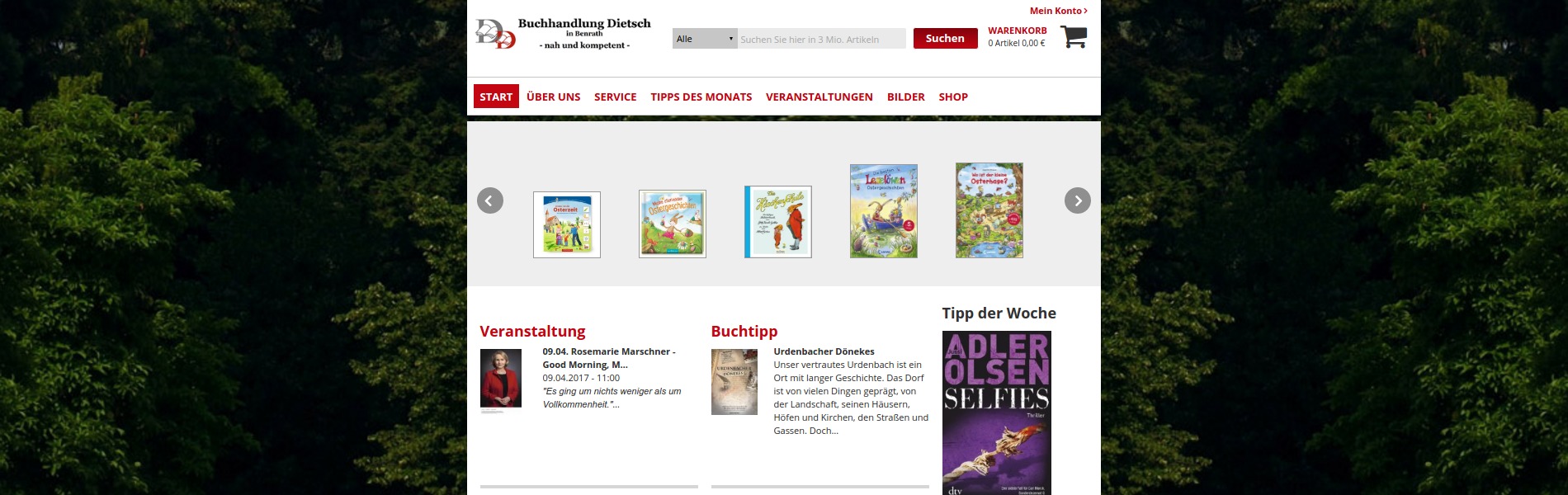 Buchhandlung Kortenkamp - BUCHHANDELSWEB - Internetauftritt Ihrer Buchhandlung